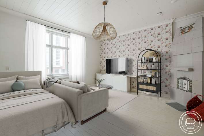 Rivitalo, 1h+k, 40,5 m², Keskusta - Widok 3