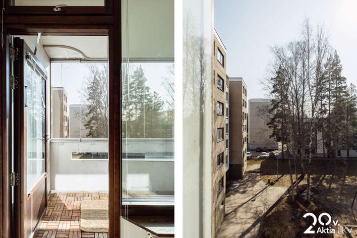 Kerrostalo, 4h,k,p (lasitettu), 91,4 m², Pohjois-Haaga – pohled 3