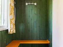 Ulkosaunan pukuhuone