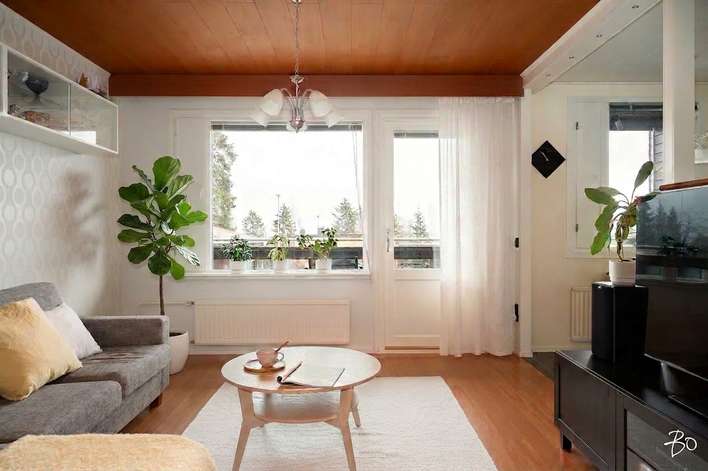 Rivitalo, 3mh,oh,k,kph,s,takkah,parveke,terassi, 100 m², Jalkaranta, Lahti