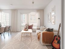 Valokuva 4. kerroksen vastaavasta kodista