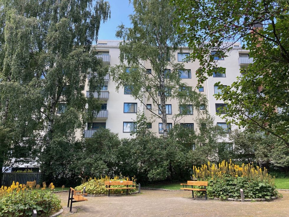 Savonkatu 7 sisäpihan puolelta