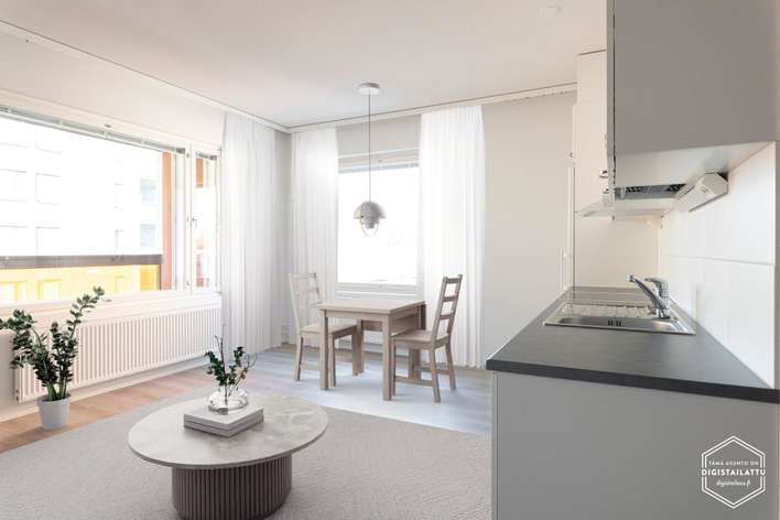 Kerrostalo, 2h, kt, kph, vh, lasit.p, 44 m², Killo, Pirkkala