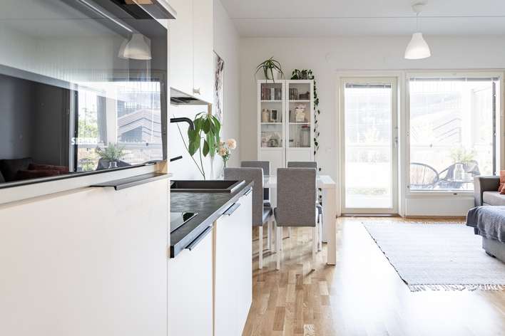 Kerrostalo, 1h, kt, parveke-terassi, 33 m², Kauppi, Tampere