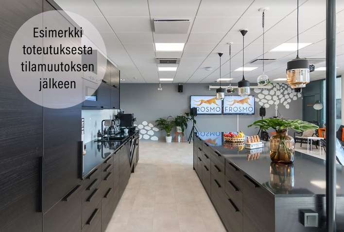 Liiketila, 393,5 m², Kalasatama - Näkymä 2
