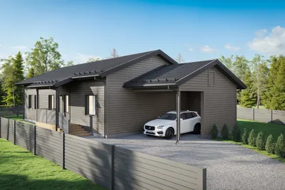 Omakotitalo, 4mh, oh, tupak, khh, kps, s, 2 x vh, ak, 118/132 m², Kellokoski