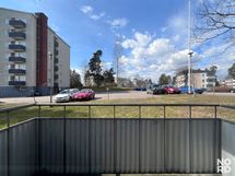 Näkymää parvekkeelta.