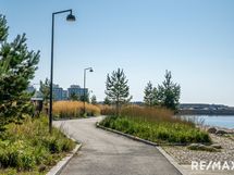 Jätkäsaaren ranta-alueita ja rantapaseo (Saukonpaaden puisto).