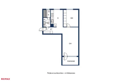 Kerrostalo, 2h + k + sauna + lasitettu p, 61 m², Leppävaara - Vaade 3