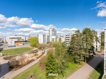 Kauppakeskus Iso Omena ja Matinkylän metroasema 300 m kävelyetäisyydellä.