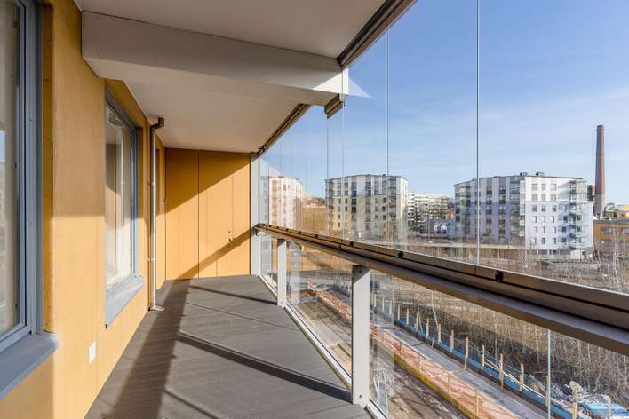 Kerrostalo, 2h+kt+s, 44,5 m², Linnakaupunki - Näkymä 3