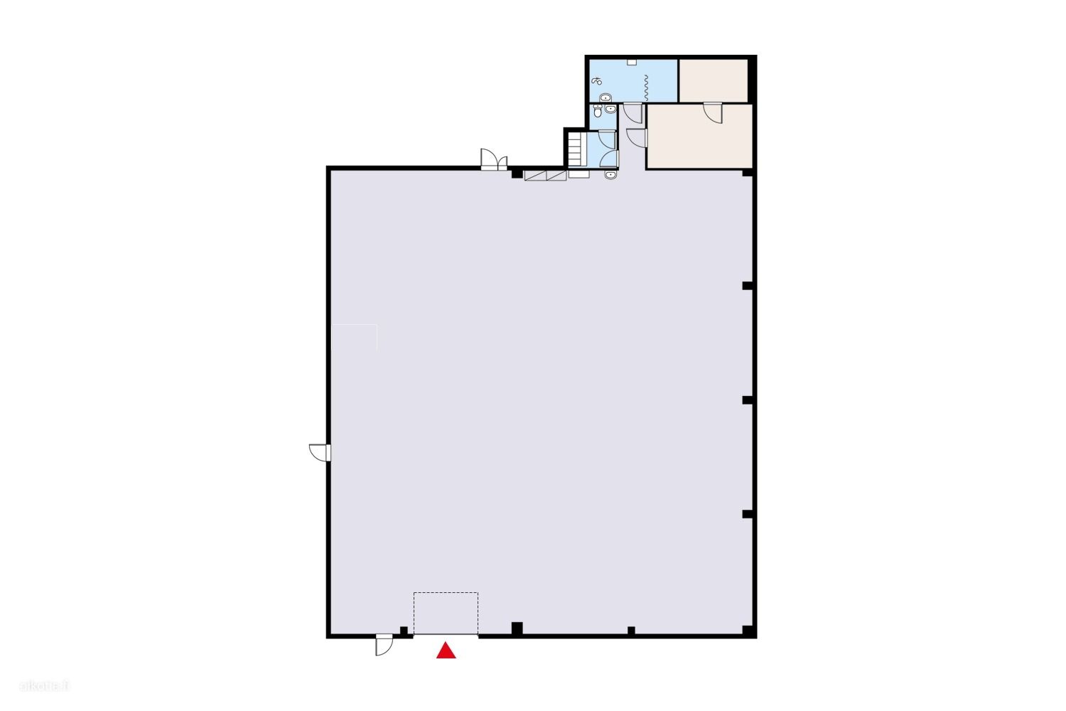 Varastotila – Koivuhaantie 2-4, B-talo 4