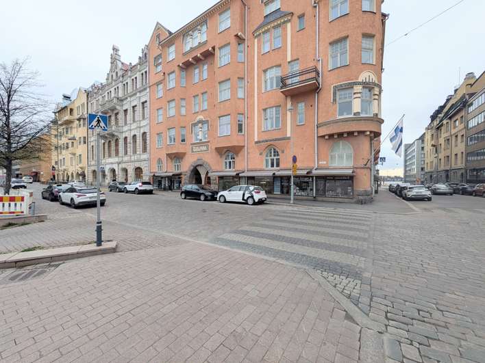 Kerrostalo, 1h+avok+kph, 31 m², Kaartinkaupunki, Helsinki