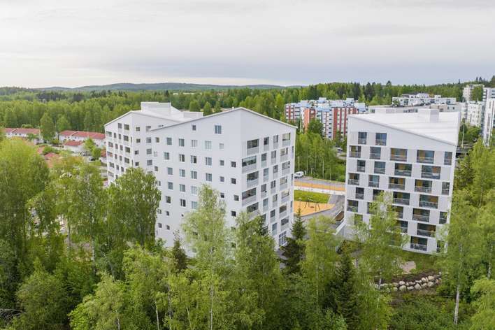 Kerrostalo, 2h+kt+s, 46,5 m², Suuruspää, Jyväskylä