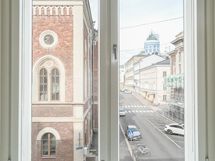 Oh:sta näkymä Tuomiokirkolle ja Ritarihuoneelle