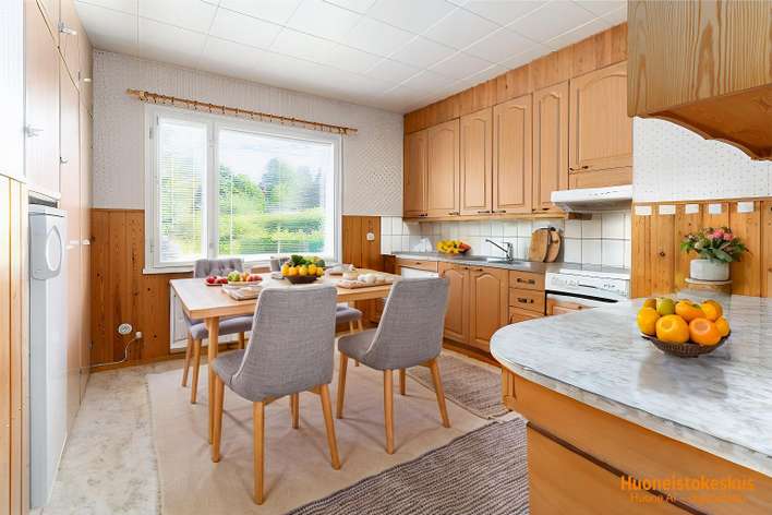 Omakotitalo, 2 asuntoa : Oh, k, 2 mh, wc, s, ph, harrastehuone, laajennus: 2h, k, kph, 120/190 m², Vuorentausta, Ylöjärvi