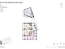 Helsingin Karnevaali kerrostasopohja, 1.krs