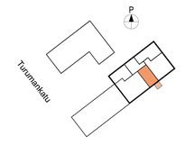 Asunnon D21 sijainti kerroksessa