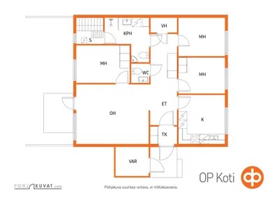 Puutalo-osake, 4h,k,s, iso terassi, 84,5 m², Levonmäki - View 2