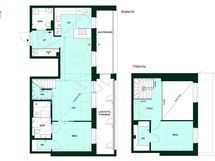 Kodin pohjapiirros (3h+kt+s, 88 m²)