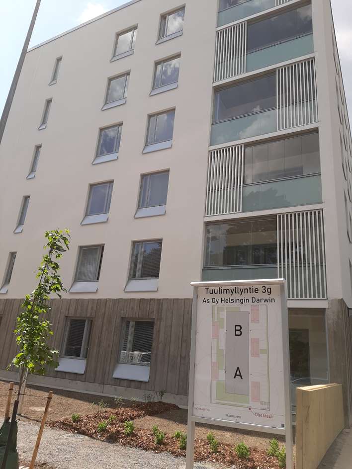 Kerrostalo, 1h + k + parveke/terassi, 28 m², Myllypuro, Helsinki