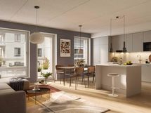 Visualisointi kodista A 31 (3-4h+kt+s, 81,5 m²)