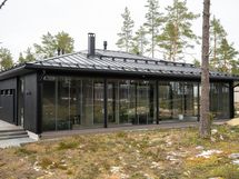 Upea 50m2 lasitettu terassi