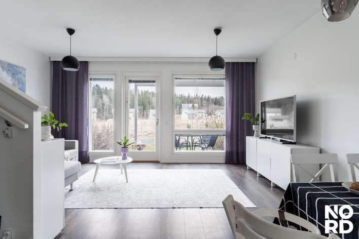 Rivitalo, 4h, k, s, ranskalainen parveke, piha, 89,5 m², Sundsberg, Kirkkonummi