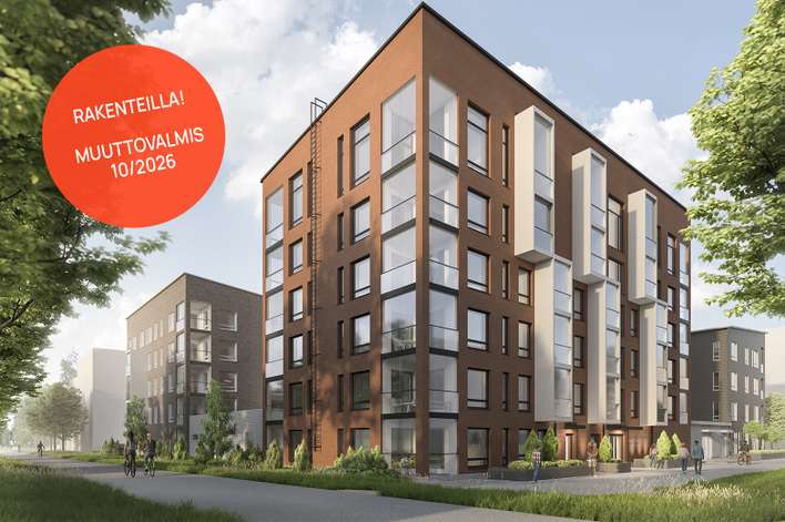 Kerrostalo, 3H+KT+S, 65,5 m², Hatanpää, Tampere