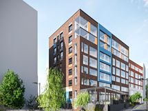 Vantaan Bronksiin tulee 63 uutta modernia Lapti-kotia, yksiöistä neljän huoneen asuntoihin. Viitteellinen kuva kohteesta.