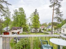 parvekkeen näkymiä