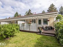 Takapihan julkisivua