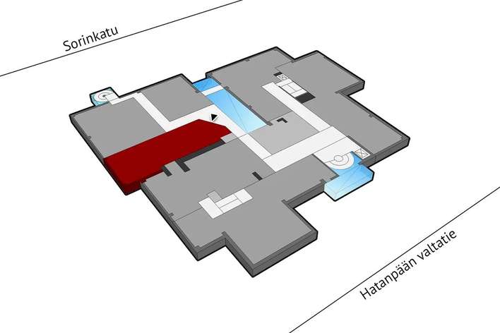 Liiketila, 85 m², Keskusta – pohled 2