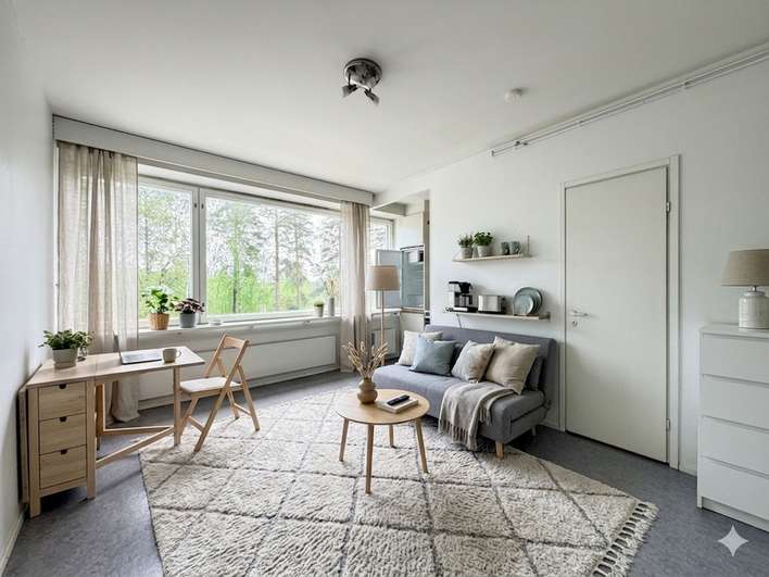 Kerrostalo, 1h + kk, 26 m², VAAJAKOSKI, Jyväskylä