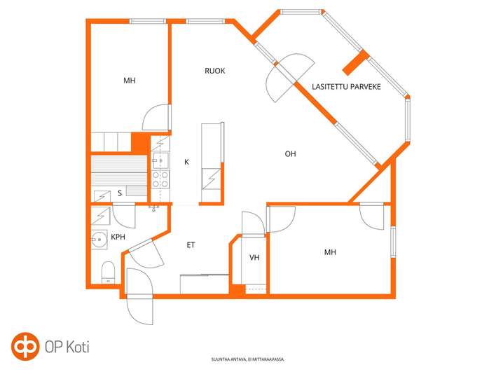 Apartment in Vantaa, Lehtikallio, Hämeenkylä - View 2