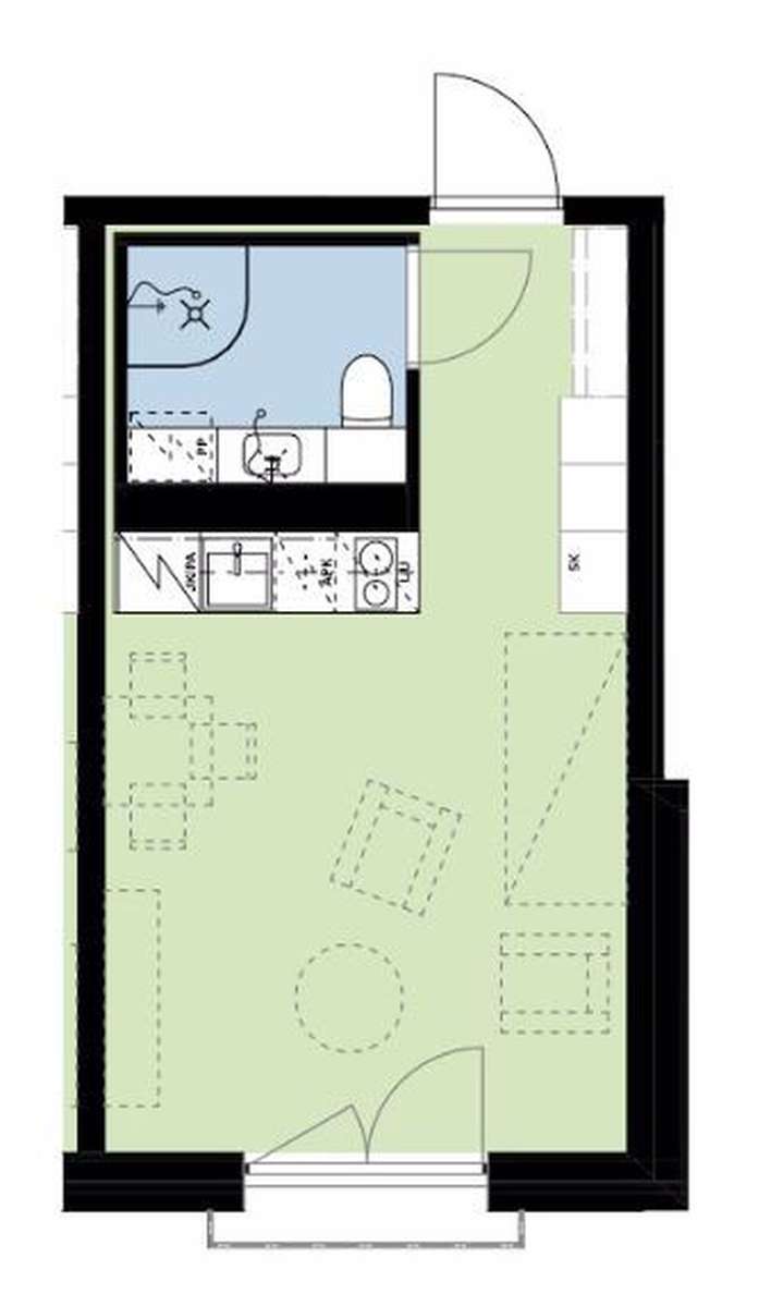 Apartment in Oulu, Toppilansalmi, Koskela - View 2
