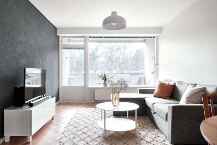 Kerrostalo, 2 h+k+2xlas.parveke, 51 m², Haukilahti, Espoo