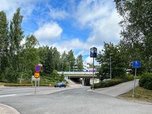 Koivuhovin juna-asemalle kävelet alle 10 minuutissa