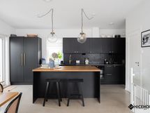 Tyylikäs, moderni keittiö