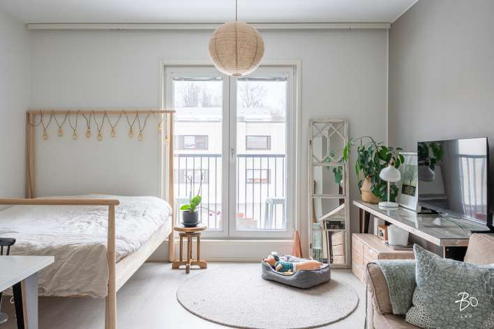 Kerrostalo, 1h, kt, ranskal .parveke (Yj:n mukainen), 29 m², Myllymäki, Hämeenlinna