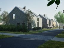 Julkisivu ja ulkonäkö muovautuvat suunnittelijan sekä rakennushankkeeseen ryhtyvän toimesta.