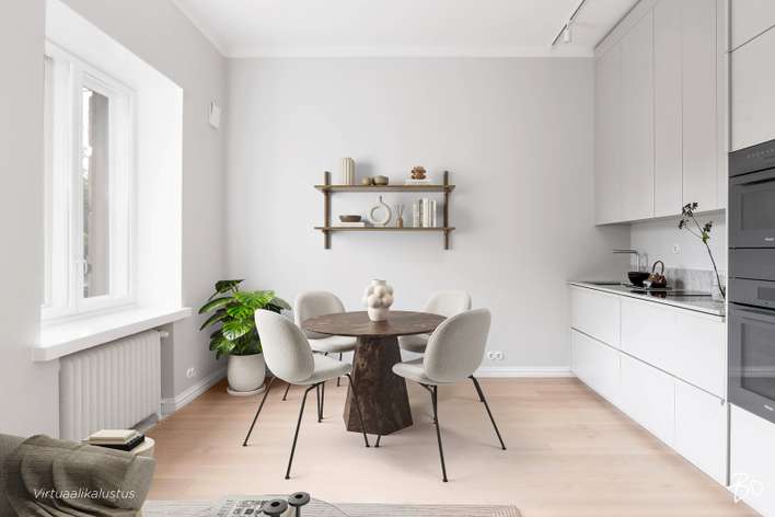 Kerrostalo, 2h, avok, kph (YJ:ssä 2H+K), 50 m², Ullanlinna