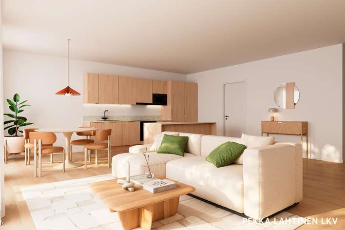 Rivitalo, 4 h, avok, ph, s, wc, khh, 89 m², Tontunmäki, Espoo