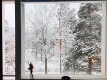 Avarat näkymät, talon ylin 4/4 kerros.