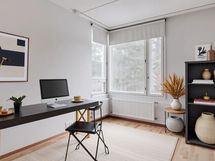 Digistailattu työhuone.