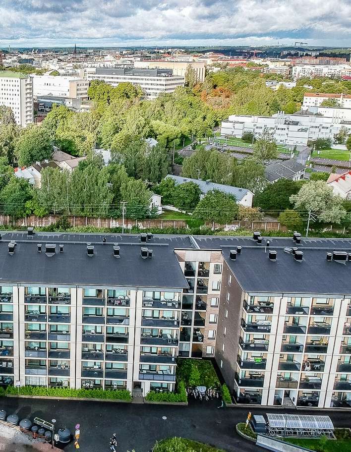 Kerrostalo, 1h, kt, alkovi, lasitettu parveke, 44 m², Nummi, Turku