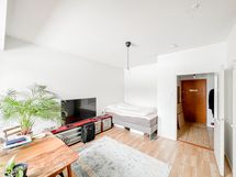 Valoisa ja tyylikäs yksiö arvostetulta asunalueelta.