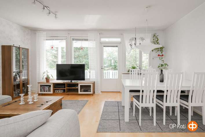 Rivitalo, 3h, k, kph, s ,wc, var, autokatos, 84 m², Tikkakoski, Jyväskylä