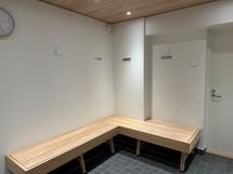 Taloyhtiön uusittu saunaosasto