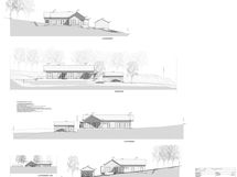 Päärakennuksen julkisivut